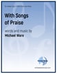 With Songs of Praise Unison/Two-Part choral sheet music cover